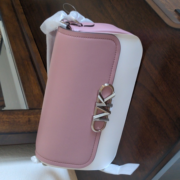 Michael Kors Parker Medium Shoulder Bag - Royal Pink - Picture 3 of 7